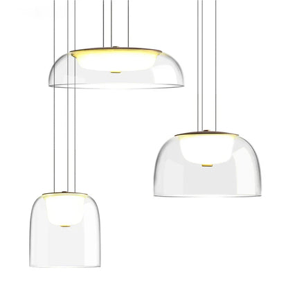 DecorBites™ Glass Pendant Lights Simple Indoor Home Decor Lighting for Living Room and Dining Room