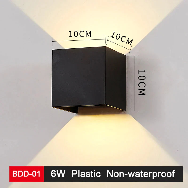 DecorBites™ LED Wall Lamp: Modern Nordic Style for Living Room, Bedroom, and Aisle Lighting