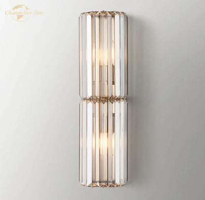 DecorBites™ Crystal LED Wall Sconce for Living Room, Bedroom, Bathroom - Modern Indoor Lighting