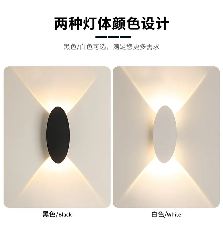 DecorBites™ LED Outdoor Porch Wall Light – Waterproof Design for Patio, Garden, Balcony