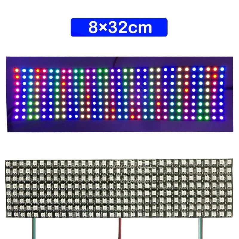 DecorBites™ LED Matrix Panel Light - Flexible, Addressable, Digital Pixel Screen