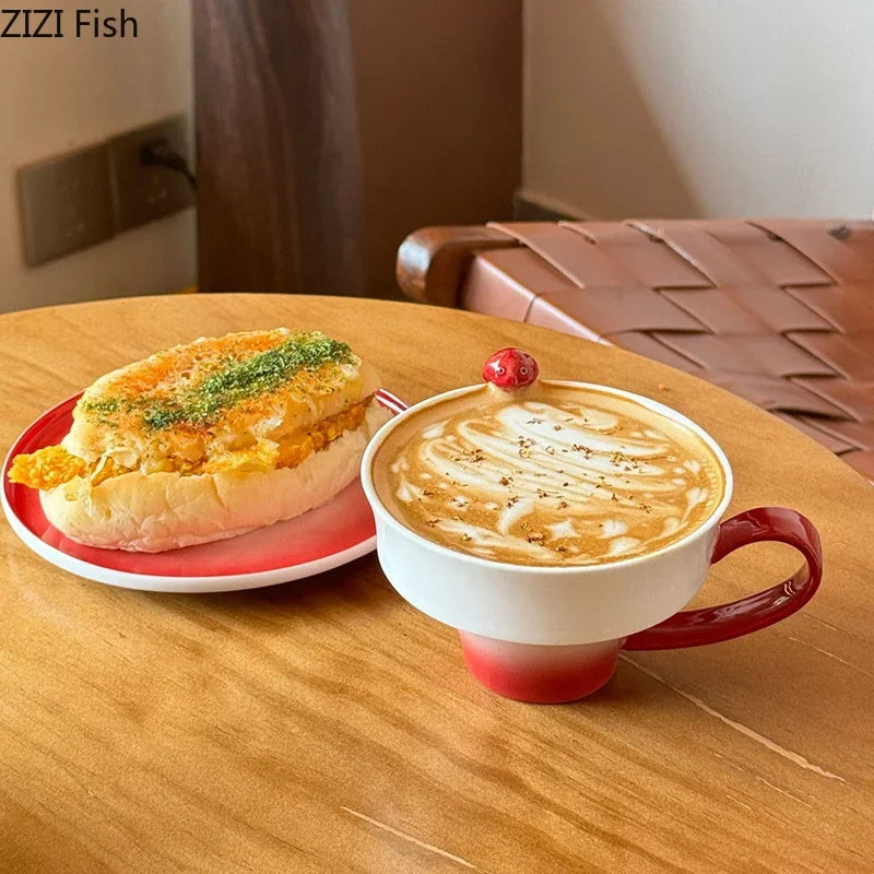 Colorful Ceramic Cup Set