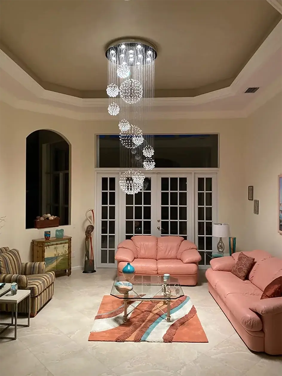 Decorbites™ Moderner Kristall-Regentropfen-Kronleuchter - 13 Lichter