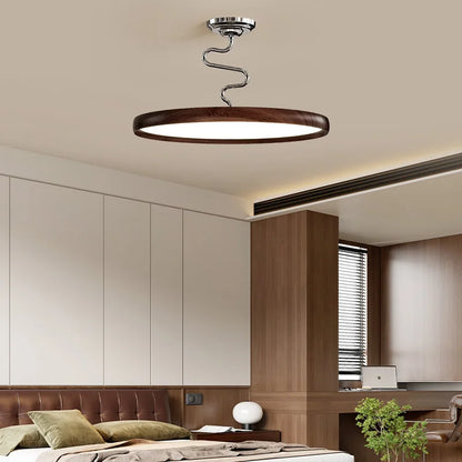 Lámpara de araña LED de aluminio estilo crema DecorBites™ para decoración nórdica del hogar