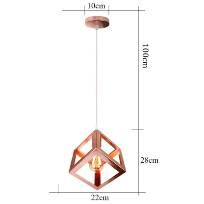 DecorBites™ Industrial Retro Loft LED Pendant Light for Home Living Room Kitchen