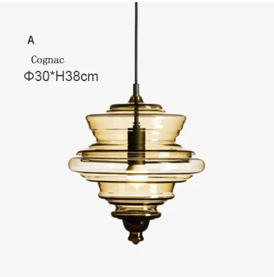 DecorBites™ Glass Chandelier: Modern Art Dining Room & Living Room Decor Lighting