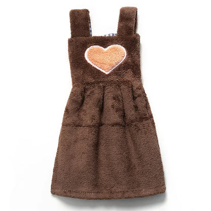 DecorBites™ Cute Cartoon Hand Towel - Soft, Absorbent Cleaning Cloth for Kitchen and Bathroom