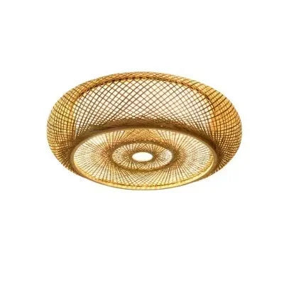 DecorBites™ Gloss Bamboo Art Rattan Ceiling Light Shade Chandelier Fixtures