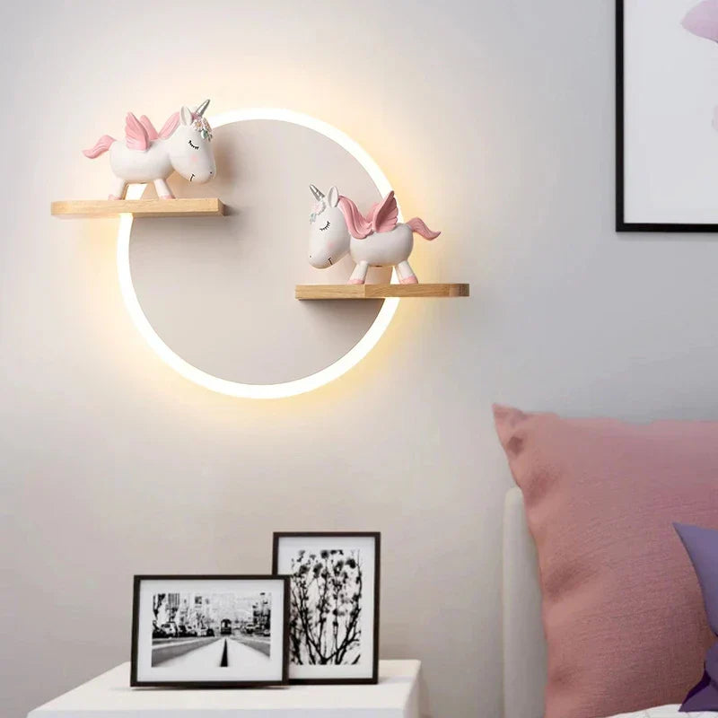 DecorBites™ LED Wall Lamp: Modern Nordic Design for Children's Room, Aisle, Bedroom, Living Room