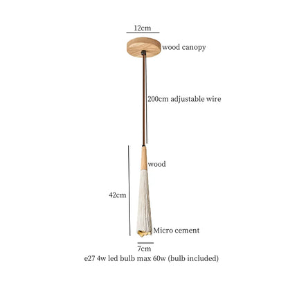 DecorBites™ Cement LED Pendant Lights for Bedroom Living Room Kitchen House Decor