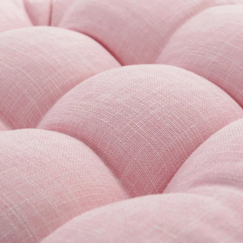 DecorBites™ Kids' Round Floor Cushions: Flexible Seating for Home, Preschool, Yoga