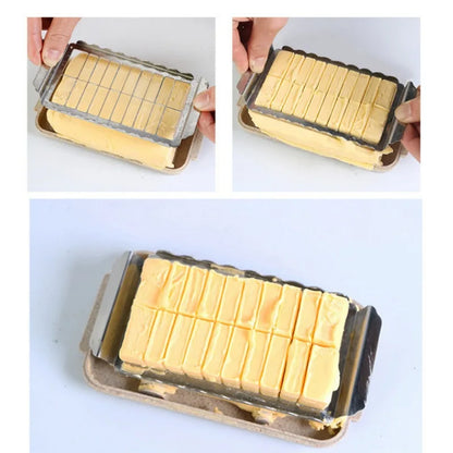 DecorBites™ Butter Slicer Cutter Box with Lid - Food Grade Kitchen Accessory