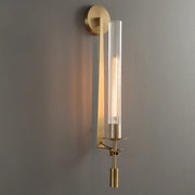 Aplique de pared de vidrio dorado Decorbites™: Iluminación moderna americana nórdica retro vintage para la decoración del hogar