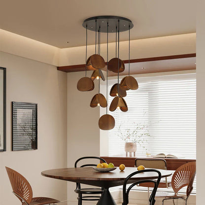 DecorBites™ Antique Style Solid Wood Retro Pendant Light - High-End Living Room Lighting