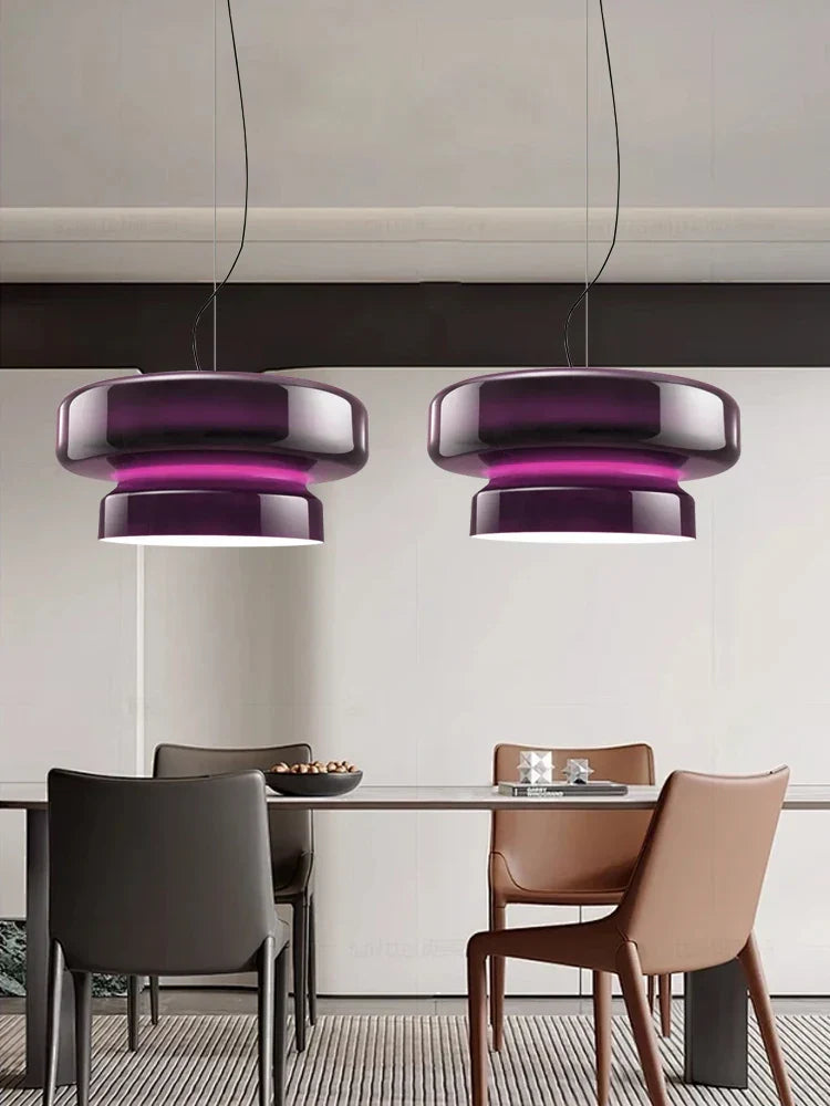 DecorBites™ Large Glass Pendant Light Dining Table Kitchen Island Lamp