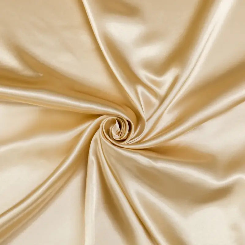 Opulent Solid Color Satin Bedding Set