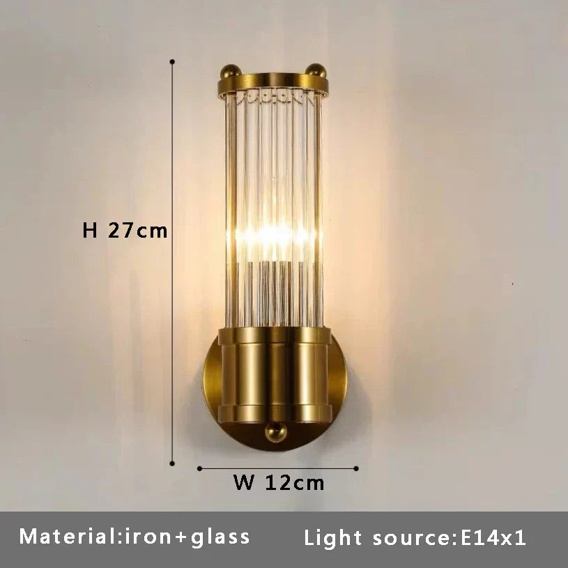 DecorBites™ Brass Marble Ball Wall Sconce LED Dimmable Classic Home Decoration