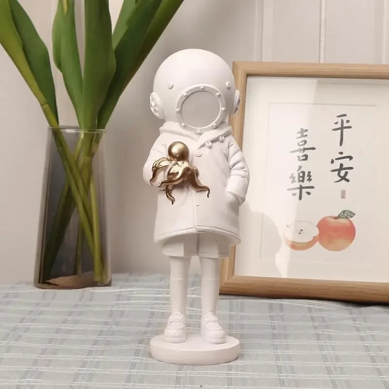 DecorBites™ Deepsea Diver Sculpture Banksy Collectible Toy Resin Figurine Home Decor