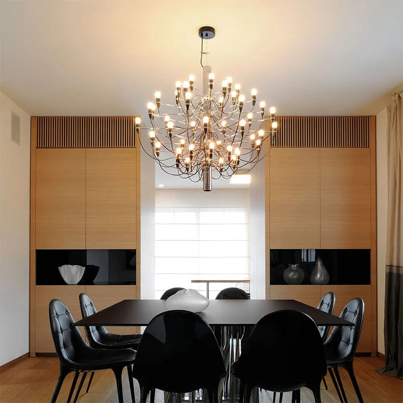Italian LED Candle Chandelier