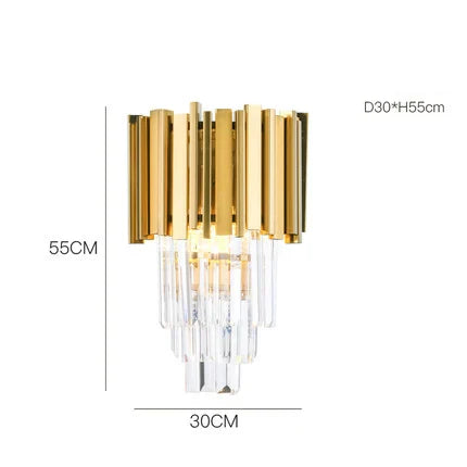 DecorBites™ Crystal Oval LED Chandelier Lighting for Dinning Room