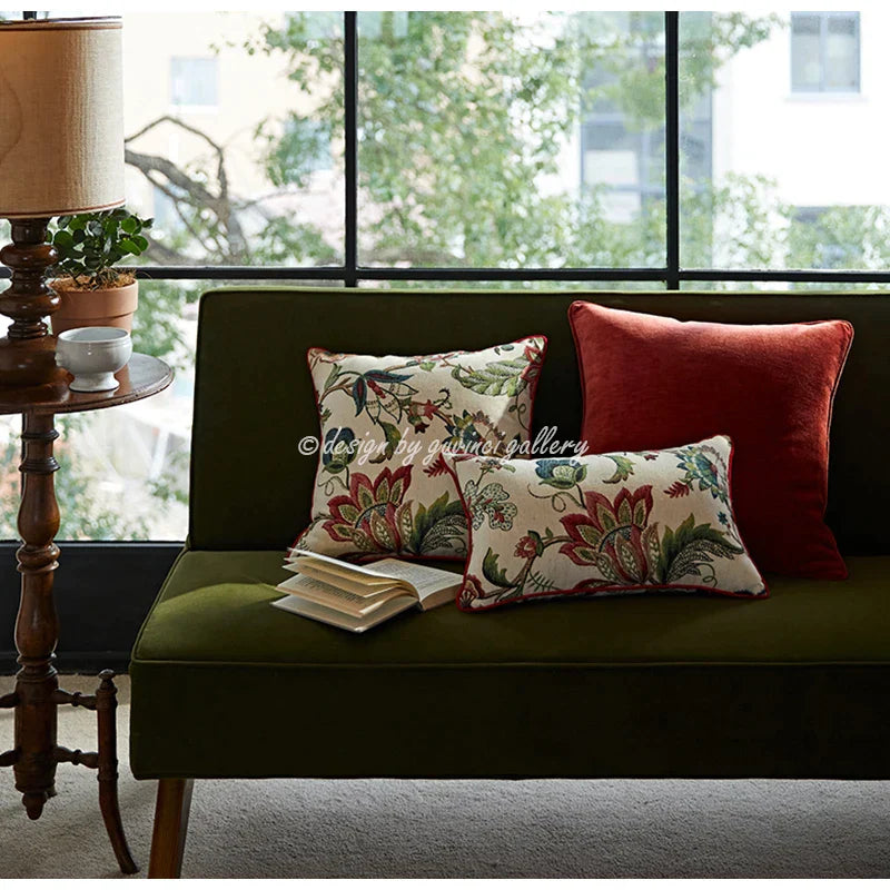 غطاء وسادة قطني بتصميم عيون الملاك من ديكوربايتس™ - ديكور منزلي فاخر مستوحى من الفن اليوناني