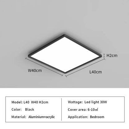 DecorBites™ LED Ceiling Lights for Home Deco - Minimalist Modern Lighting Fixture