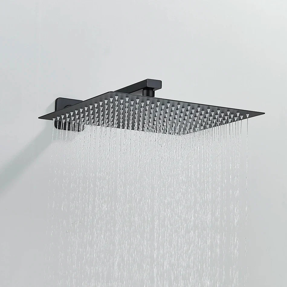 DecorBites™ Digital Display Shower Faucet Set with Rainfall Head and Bathtub Spout