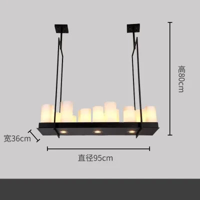 DecorBites™ Glass LED Chandelier - Stylish Lighting for Home Decor & Dining Room