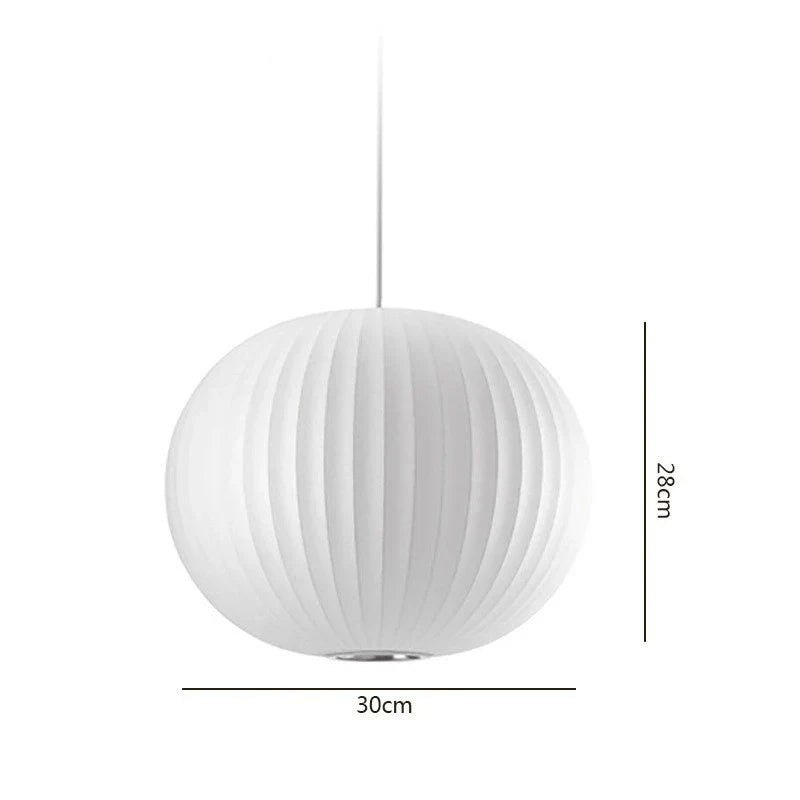 DecorBites™ Bubble Silk Pendant Chandelier for Dining Living Room Kitchen Island & Bedroom