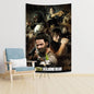 Decobites Daryl Dixon Tapestry: Classic Horror Wall Mount for Bedroom & Computer Room