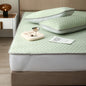 Decobites Ultra-thick Natural Latex Bed Mat with Lyocell Fabric for Cool Sleep