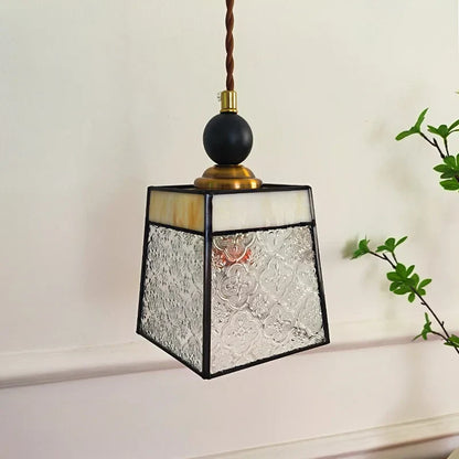 DecorBites™ Clear Glass LED Pendant Light Bar Dining Room Decor Hang Lamp Luminaire