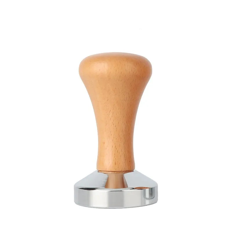 DecorBites™ Espresso Distributor Tamper with Stainless Steel Puck Screen & Tamping Station