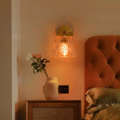 Decorbites™ Bell Glass LED Wandlampe für Wohnzimmer, Badezimmer, Treppenbeleuchtung – Japanischer Vintage-Stil