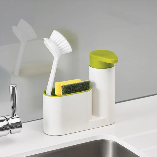 DecorBites™ Bathroom Shampoo Soap Dispenser Container Holder - Portable Plastic Liquid Soap Storage