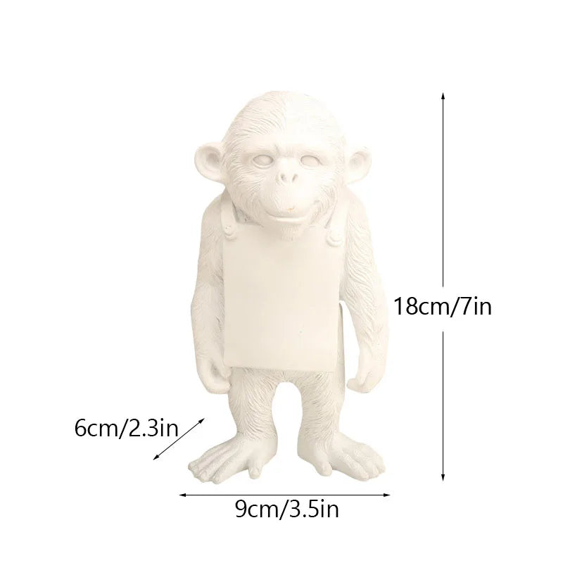 مجموعة منحوتات ديكوربايتس™ بانكسي: تماثيل صغيرة لرامي الزهور وفتاة البالون للمنزل والمكتب
