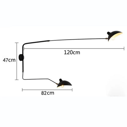 DecorBites™ Industrial Nordic Wall Lamp for Bedroom, Living Room LED Fixture