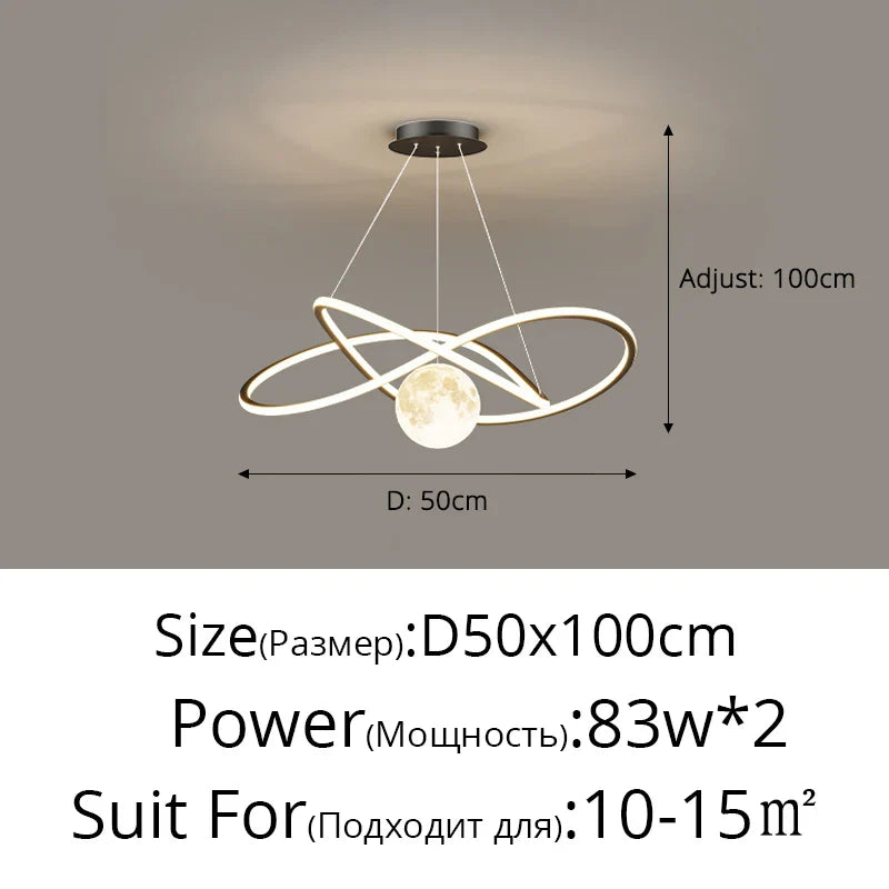 DecorBites™ LED Pendant Lights for Living Dining Study Room Indoor Lighting