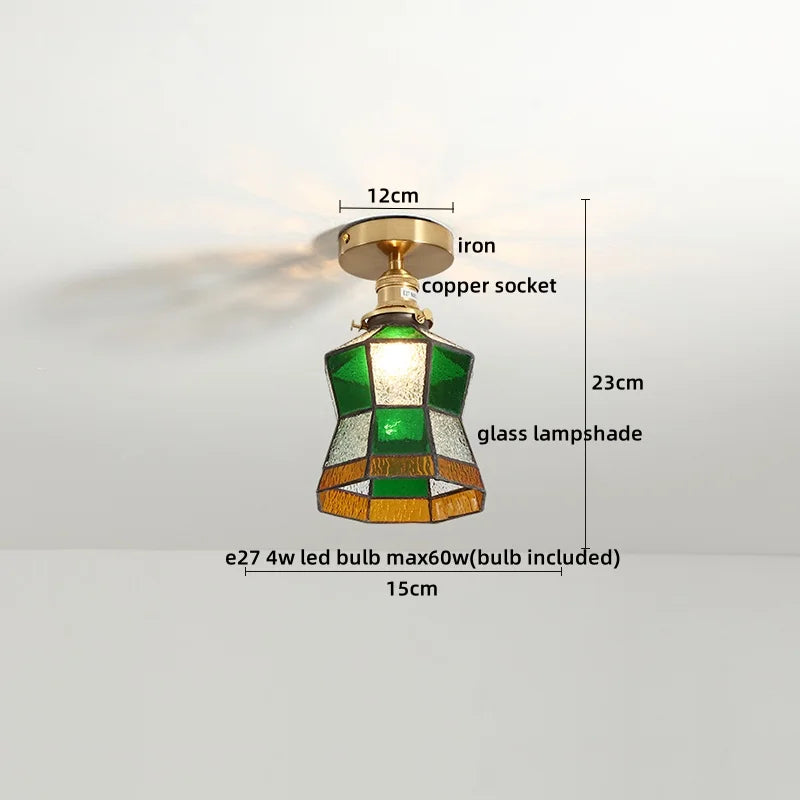 DecorBites™ Glass LED Ceiling Lights Modern Art Decor for Home Living Room Lighting