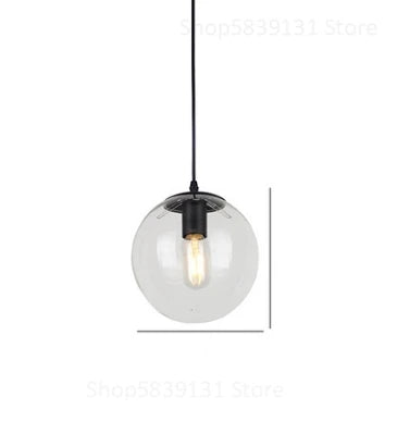 Decorbites™ Glas-Kugeln-Wandlampen LED Vintage Spiegel Nachttisch Schlafzimmerleuchte Modern Nordischer Stil