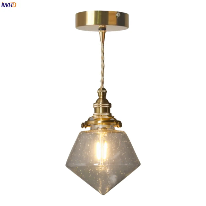 DecorBites™ Bubble Glass LED Hanging Light Minimalism Pendant Lamps