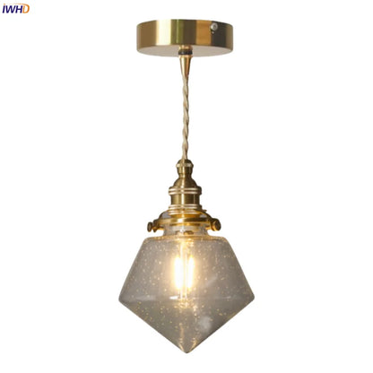 DecorBites™ Bubble Glass LED Hanging Light Minimalism Pendant Lamps