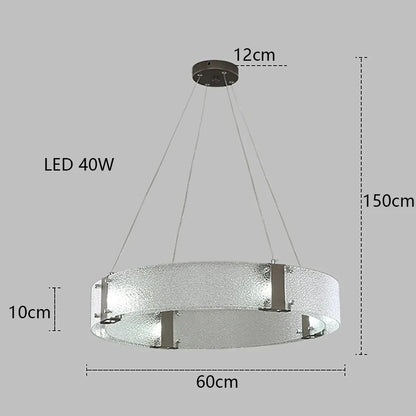 DecorBites™ Gold LED Chandelier for Luxe Living Room Lighting