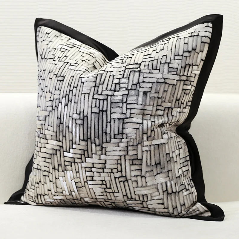 DecorBites™ Embroidery Pillow Covers 50cm x 50cm Decorative Home Hotel Pillow Case