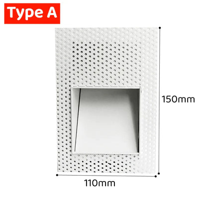 DecorBites™ LED Motion Sensor Wall Lamp 3W: Indoor/Outdoor Corner Decor Light Fixture