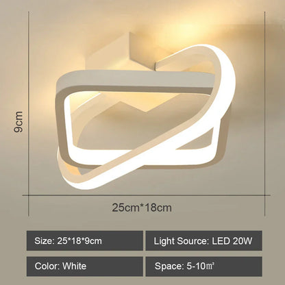 Lámpara de techo LED DecorBites™ para iluminación moderna de salas de estar y dormitorios