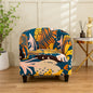 Decobites Printed Tub Chair Cover - Armchair Slipcover for Club Sofa