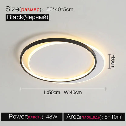 DecorBites™ LED Ceiling Lamp Set - Modern Minimalist Nordic Bedroom Living Room Lighting