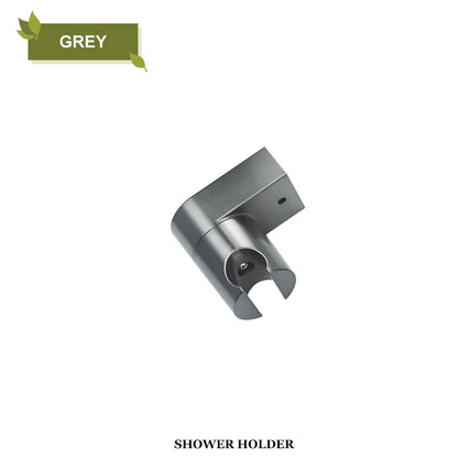 DecorBites™ Gold ABS Shower Head Holder Stand Rotatable Bracket Bathroom Accessories