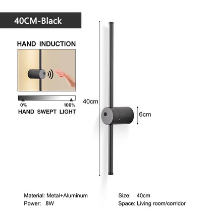 DecorBites™ LED Wall Lamps: Motion Sensor Indoor Wall Lights for Bedroom Living Room